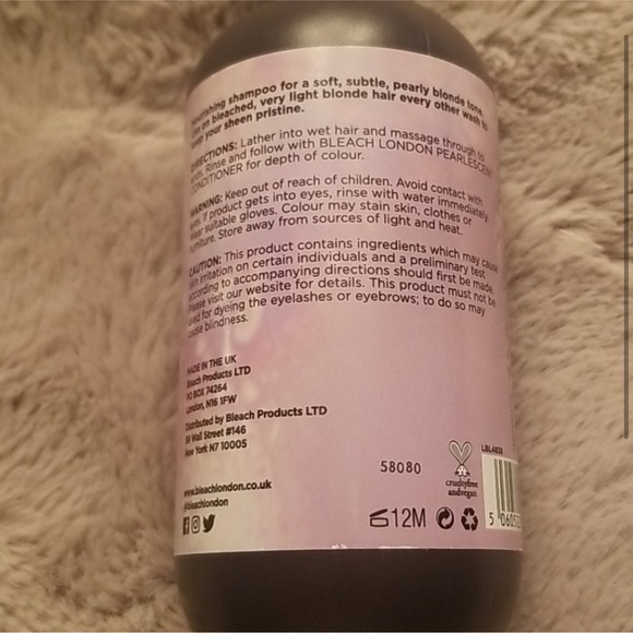 bleach london Hair New Bleach London Pearlescent Shampoo High